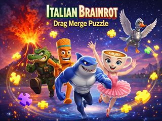 【Italian Brainrot Drag Merge Puzzle】サムネイル画像