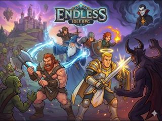 【Endless idle RPG】ゲームのサムネイル画像
