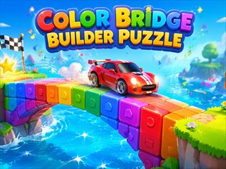 ハイパーカジュアルゲーム[Color Bridge Builder Puzzle]サムネイル画像