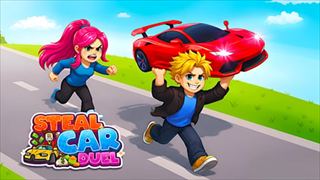 スキル キッズ カー 面白い Obby(アスレチック)ゲーム[Steal Car Duel]サムネイル画像