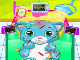 【ASMR Cat Doctor Clinic】ゲームのサムネイル画像