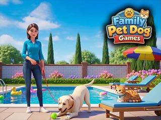 【Family Pet Dog Games】ゲームのサムネイル画像