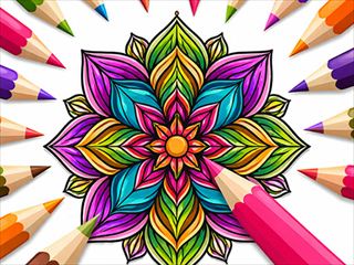 【Kidz Coloring Book】ゲームのサムネイル画像