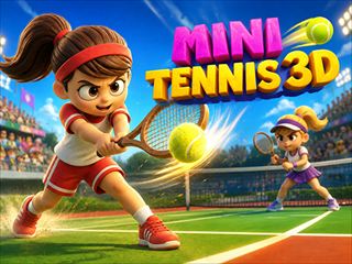 【Mini Tennis 3D】ゲームのサムネイル画像