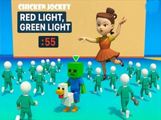 【Chicken Jockey: Red Light Green Light】Thumbnail Image