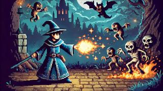 【Pixel Wizard】ゲームのサムネイル画像
