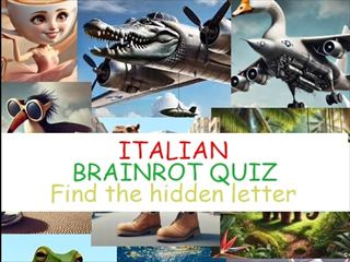 【Quiz Find the Italian brainrot Letters】Thumbnail Image