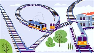 【Train Race 3D】Thumbnail Image