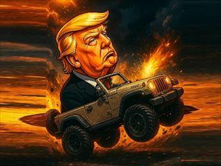 【Trump Wheelie Challenge】Thumbnail Image