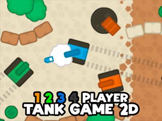 【1 2 3 4 Player Tank Game 2D】Thumbnail Image