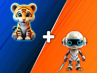 【Animals Mix Up   AI Hybrid】Thumbnail Image