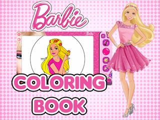 【Barbie Coloring Books】Thumbnail Image
