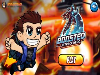 【Boosted Jetpack Hero】ゲームのサムネイル画像