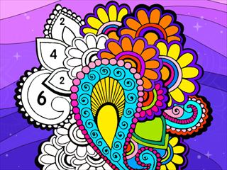 【Color Fan Color By Number】Thumbnail Image