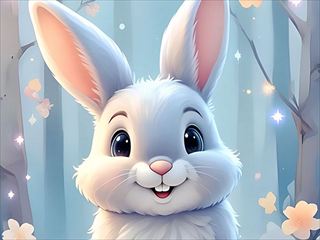 【Easter Bunny Coloring Book】Thumbnail Image