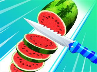 【Food Slicer  Food Cutting Game】Thumbnail Image