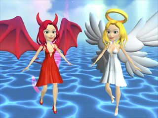 【Heaven or Hell  The choice is yours】ゲームのサムネイル画像
