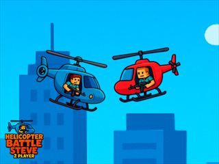 【Helicopter Battle Steve 2 Player】Thumbnail Image