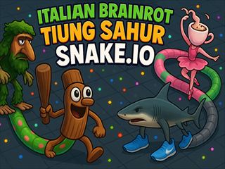 【Italian Brainrot Tung Sahur Snake.io】Thumbnail Image