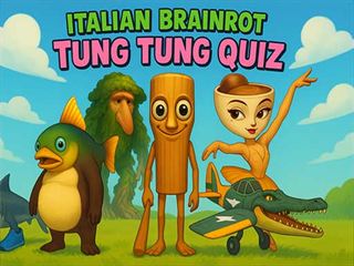 【Italian Brainrot tung Tung Quiz】Thumbnail Image