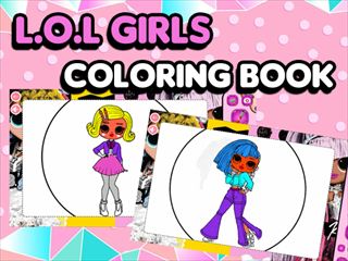 【L.O.L OMG Girls Coloring Book】Thumbnail Image