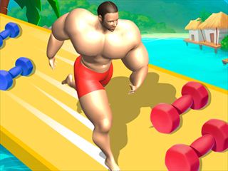 【Muscle Bridge Race 3d】ゲームのサムネイル画像