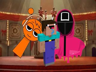 【Nextbots on Minecraft Squid Game Sprunki】Thumbnail Image