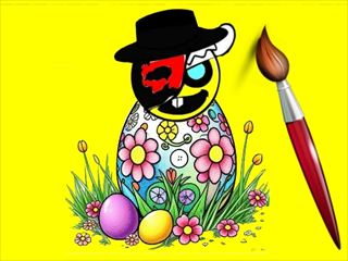 【Sprunki Easter Coloring】Thumbnail Image