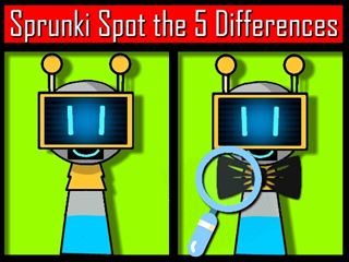 【Sprunki Spot the 5 Differences】Thumbnail Image