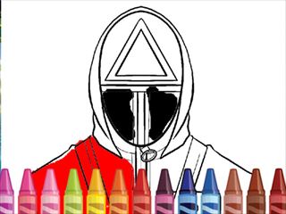 【Squid Game Coloring Round】Thumbnail Image