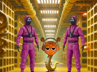 【Squid Game Sprunki Escaped Backrooms】ゲームのサムネイル画像