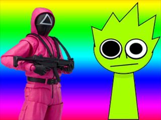 【Squid Sprunki Shooter Game 2】Thumbnail Image