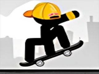 【Stickman Skate City】ゲームのサムネイル画像