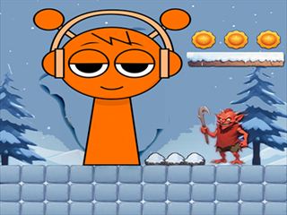 【Super Sprunki Run】ゲームのサムネイル画像
