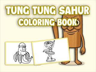 【Tung Tung Sahur Coloring Book】Thumbnail Image