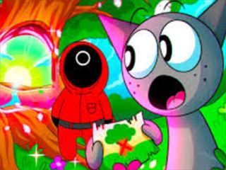 【When Sprunki Meet Squid Game】Thumbnail Image