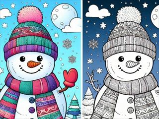 【BTS Winter Coloring】Thumbnail Image