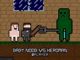 【Baby Noob vs Heroman 2 Player】Thumbnail Image