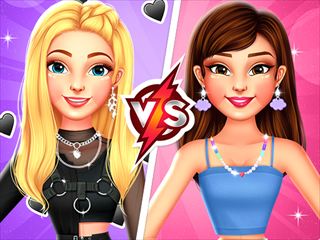【Bffs E Girl vs Soft Girl】ゲームのサムネイル画像