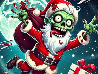 【Flappy Zombie Santa Christmas Game】Thumbnail Image