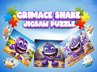 【Grimace Shake Jigsaw Puzzlef】Thumbnail Image