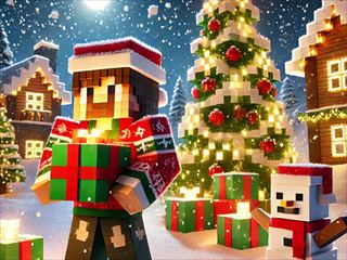【Minecraft Christmas Jigsaw: Festive Pixel Art Fun】Thumbnail Image