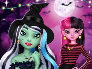 【Monster High Spooky Fashion】ゲームのサムネイル画像