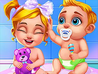 【Newborn Sweet Baby Twins】ゲームのサムネイル画像