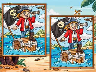 【Pirates Find The Diffs】Thumbnail Image