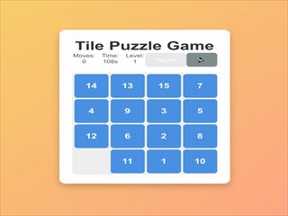 【Tile Puzzle Game】Thumbnail Image