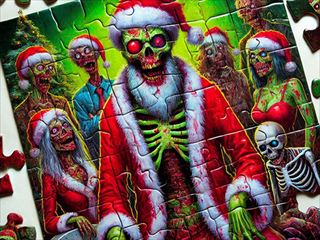 【Zombie Christmas Jigsaw: Holiday Fun 4 Horror Fans】Thumbnail Image