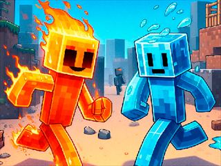 【Fire and Water Stickman】Thumbnail Image
