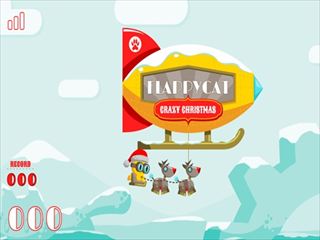【FlappyCat Crazy Christmas】ゲームのサムネイル画像
