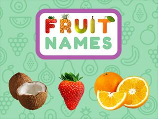 【Fruit Names】Thumbnail Image